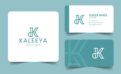 Kaleeya Logo and Business Card Pack Design