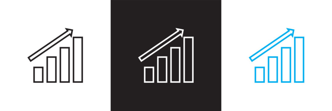 Profit icon.  Vector for websites, mobile interfaces, presentations, banner, visual branding etc. Vector illustration. isolated on white and black background. EPS 10 