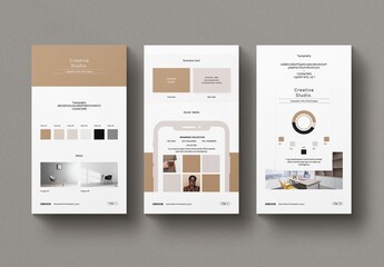 Brand Sheets Presentation Template