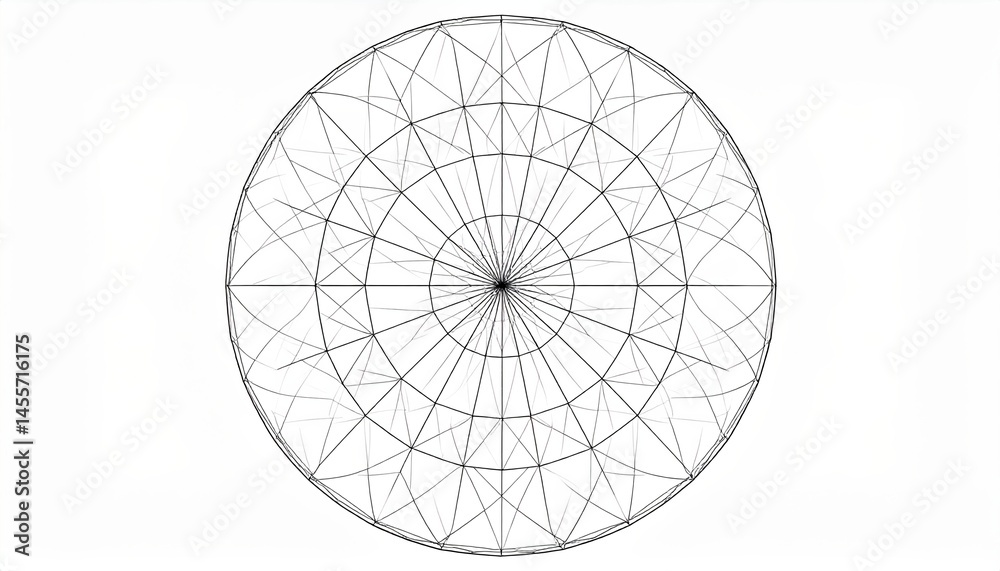 Poster geometric art display digital space graphic design abstract environment top-down view aesthetic patt