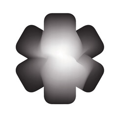 Obraz premium Retro abstract vector shapes Geometry forms