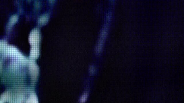 Close-up of abstract color background. Macro footage of abstract background of OLED monitor.  