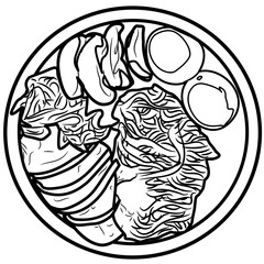 Ramen Traditional Japanese Food