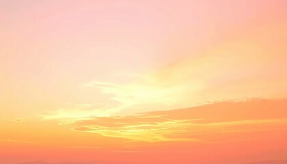 Obraz premium Breathtaking sunset view coastal horizon nature photography tranquil landscape serene atmosphere sky aesthetics