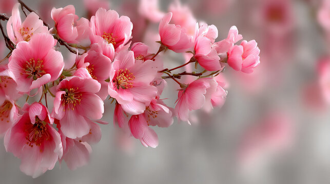 pink tulips with overlay text room