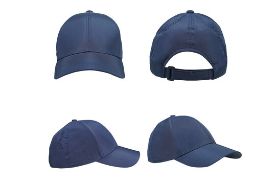 Minimalistic photo of a plain cap with visor and snapback, perfect for casual, sporty, or dry-fit wear. Ideal mockup for showcasing custom designs, logos, and branding projects.