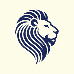 Lion logo colorfull Roiyalty design icon