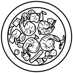 Tom yum Thailand Food