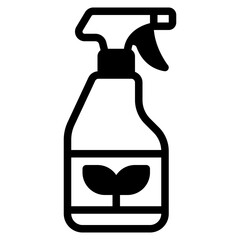 Eco-Friendly Spray Bottle Icon