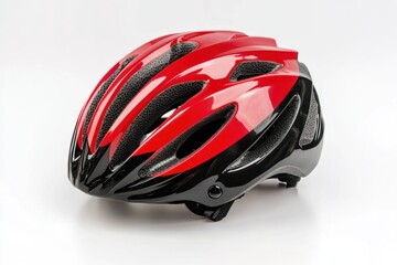 Fototapeta premium Helmet for bike riders, modern design, isolated