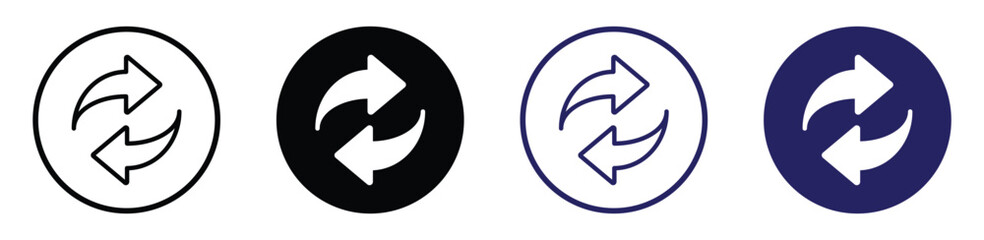 swap icon vector. switch icon. swap icon with two arrows. exchange arrow icons. two arrows in opposite directions symbol. interchange vector icon. circulation icon. transfer icon. vector illustration