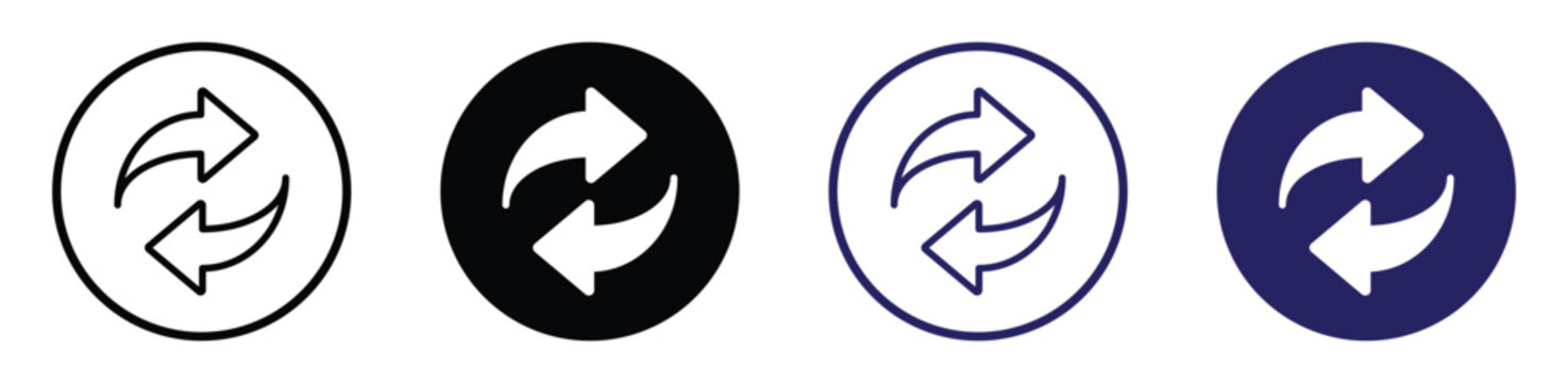 swap icon vector. switch icon. swap icon with two arrows. exchange arrow icons. two arrows in opposite directions symbol. interchange vector icon. circulation icon. transfer icon. vector illustration