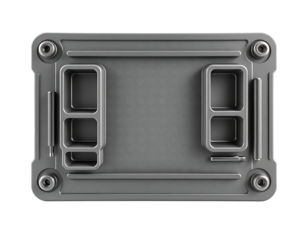 Metallic Industrial Plate Render