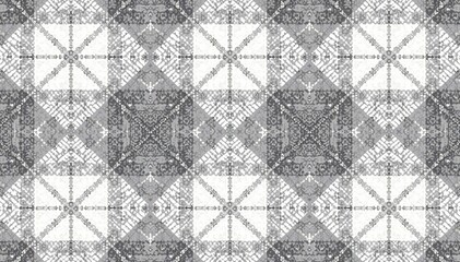 Subtle grey and white glen plaid, seamless repeat, seamless, design