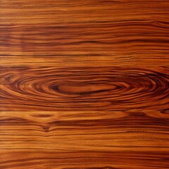 Fototapeta premium A polished brown wooden texture, showcasing a smooth and even surface with rich patterns and shades of dark and light brown