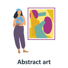 Abstract art Vector illustration which can easily modify or edit