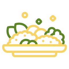 Plate of Fresh Salad