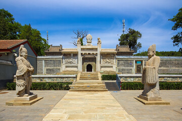 Tian Yi's Tomb (Stone Carving Cultural Relics Park), Shijingshan, Beijing, China