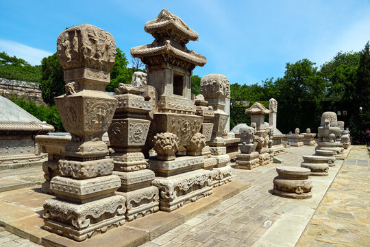 Tian Yi's Tomb (Stone Carving Cultural Relics Park), Shijingshan, Beijing, China
