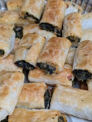 fresh spinach rolls