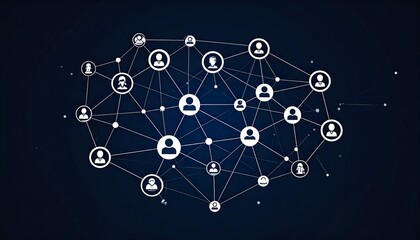 Abstract Connection Network Representing Social Media and Data Structure