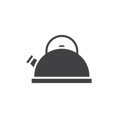Fototapeta premium solid tea pot icon