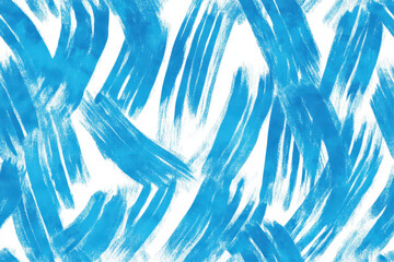 Hand drawn blue marker stripes isolated on white background for creative design and digital art projects