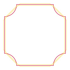 Blank Frame Lines Lunar