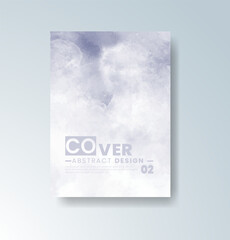 Cards with watercolor background. Design for your cover, date, postcard, banner, logo.