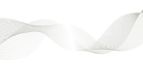 Abstract geometric background with lines and wave shapes layered in modern geometric lines and shapes, geometric curved wave lines pattern with stripes.