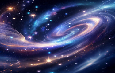 Fototapeta premium abstract space background