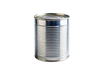 tin can isolated on white