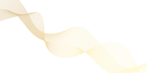 Dynamic sound wave isolated on white background, abstract orange and pink technology blend smooth wave lines, Abstract gold background and square and dynamic waves modern background.