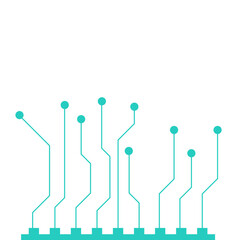 Abstract Circuit Tech Pattern Illustration