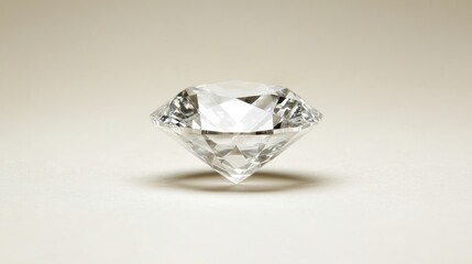 A diamond with a brilliant cut and a round brilliant cut.