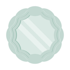 Mirror Cartoon Vector
