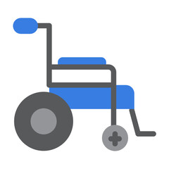 Wheelchair Vector Design Icon Style