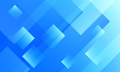 Abstract blue background with squares. Vector illustration