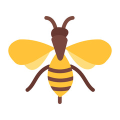 Bee Vector Design Icon Style