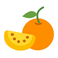 Fruits Vector Design Icon Style