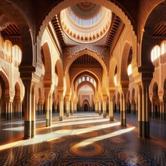 Obraz premium The Ancient University of Al Qarawiyyin Morocco