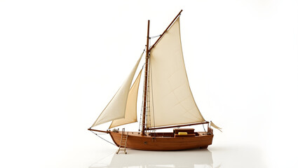 Obraz premium wooden sailing ship