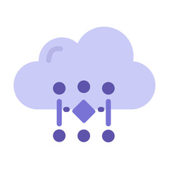 Data Vector Design Icon Style