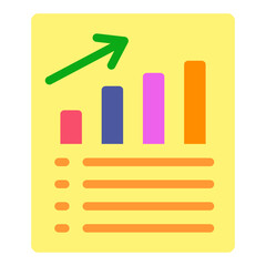 Fototapeta premium Report Vector Design Icon Style