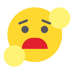 Yelling Vector Design Icon Style