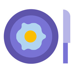 Break Fast Vector Design Icon Style