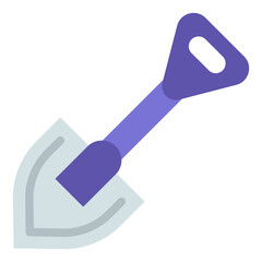 Shovel Vector Design Icon Style