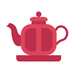 Tea Pot Vector Design Icon Style