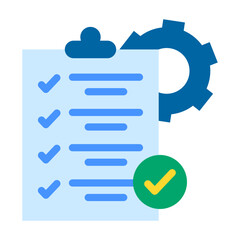 Complete Project Vector Design Icon Style