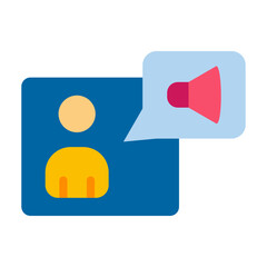 Video Call Vector Design Icon Style